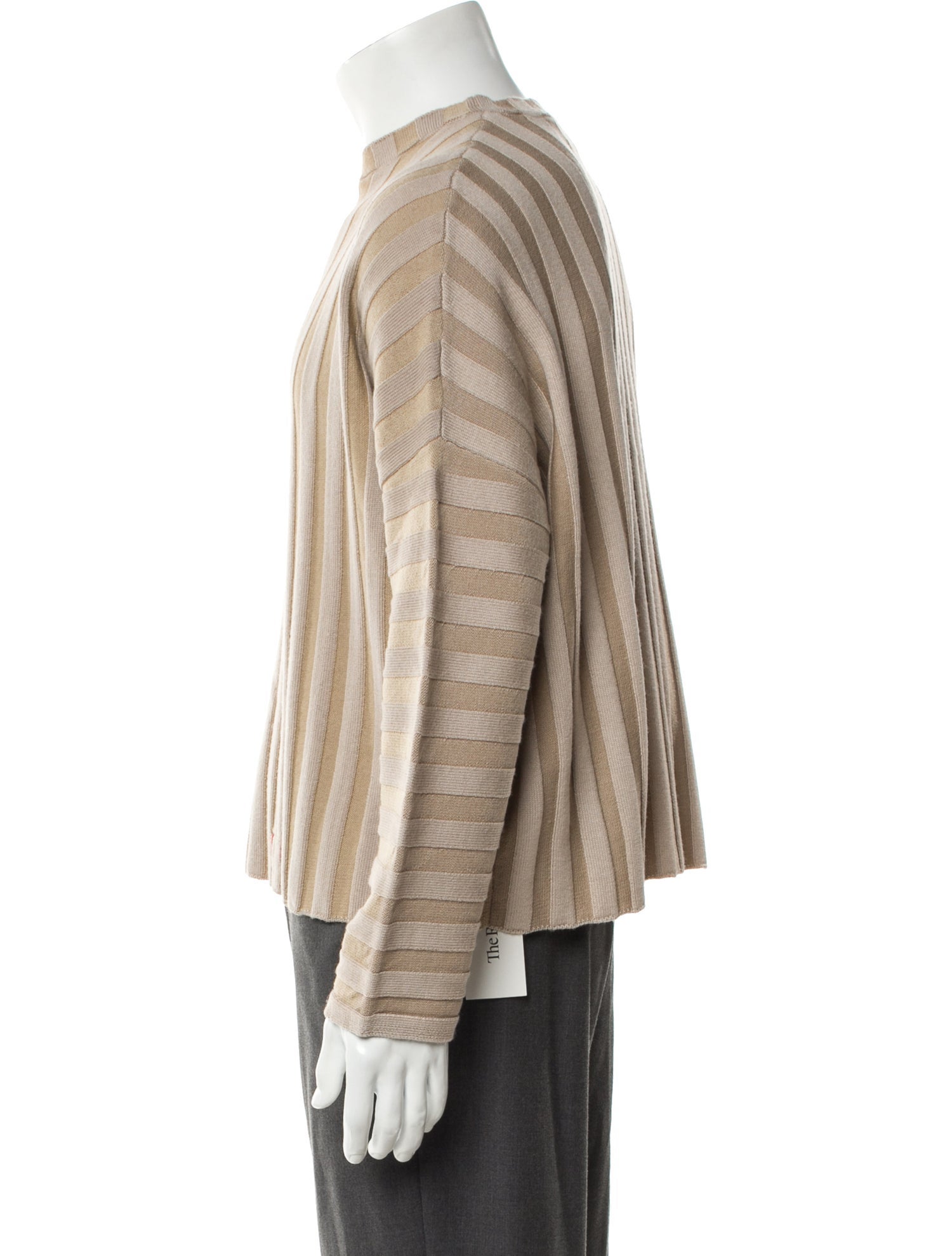 Eckhaus Latta Merino Wool Striped Sweater