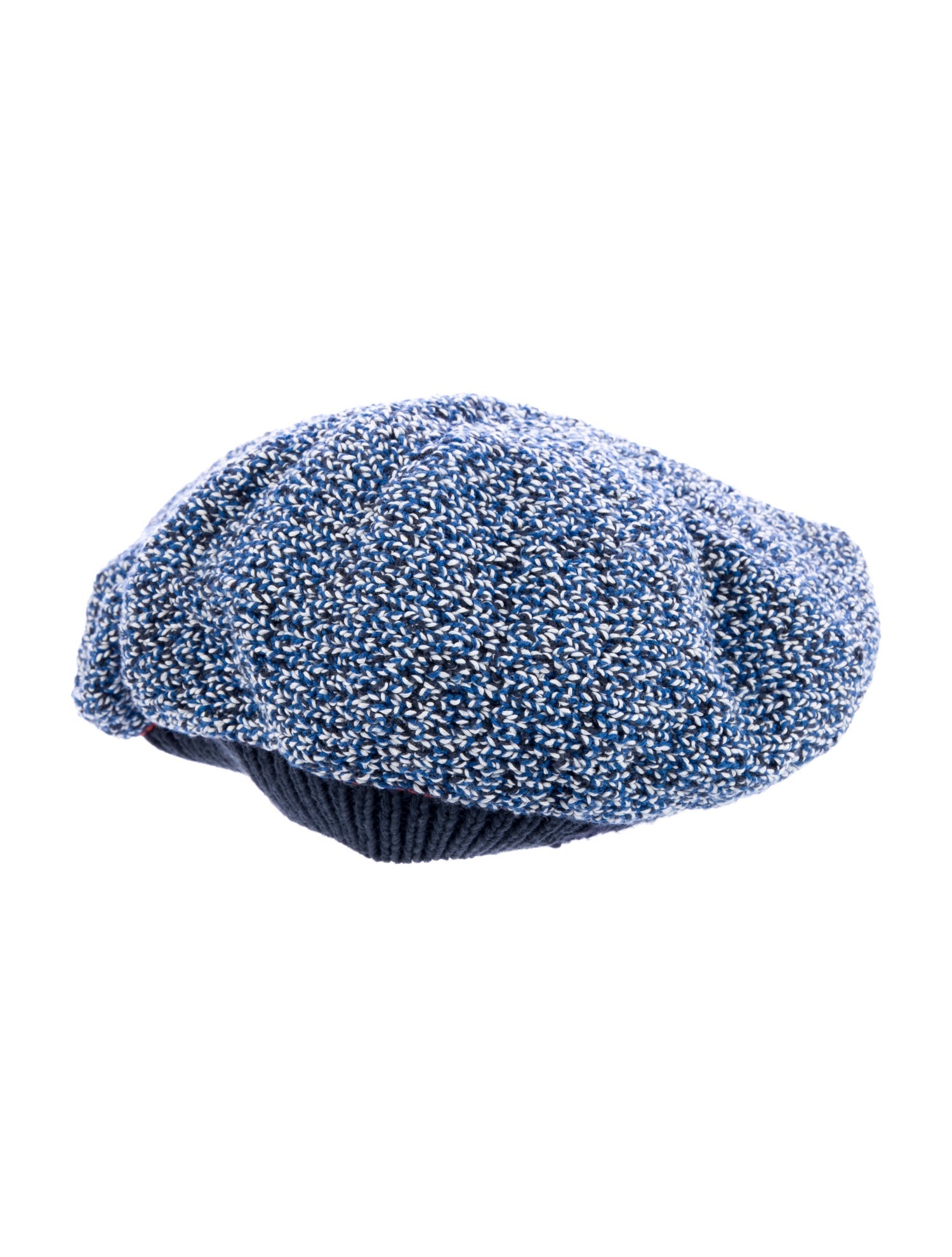 Eckhaus Latta Cotton Knit Pattern Beanie