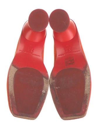 Eckhaus Latta Suede Mules