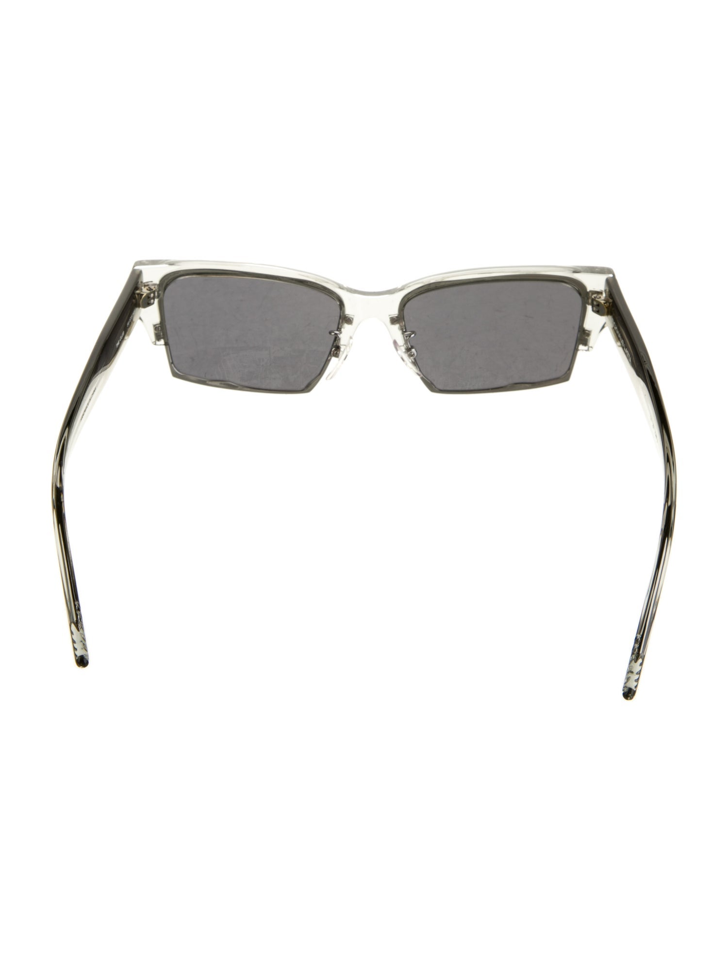 Eckhaus Latta Square Mirrored Sunglasses w/ Tags