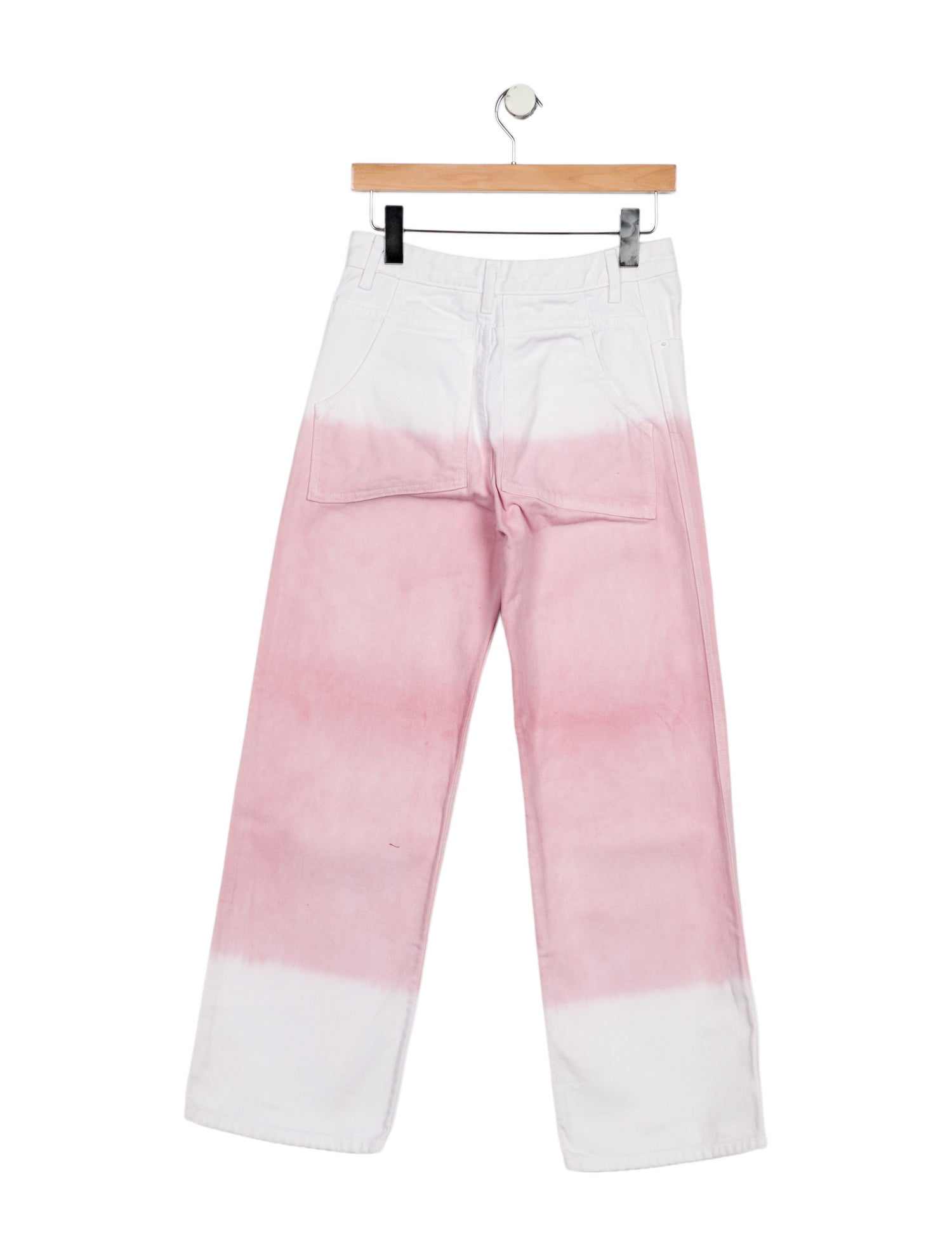 Eckhaus Latta Mid-Rise Wide Leg Jeans