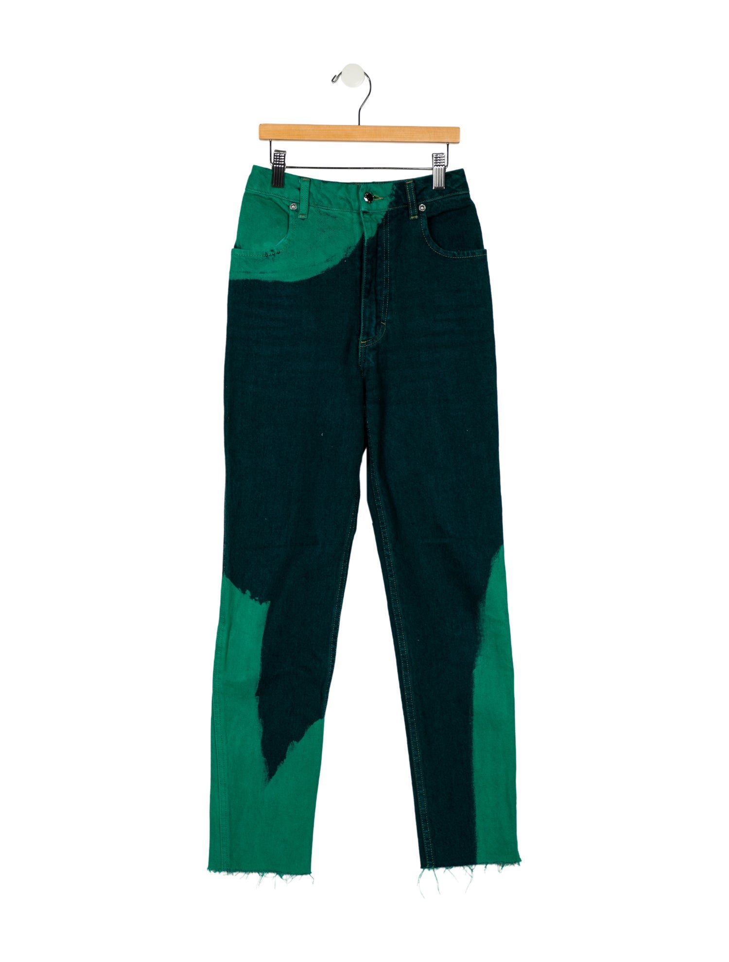 Eckhaus Latta High-Rise Straight Leg Jeans