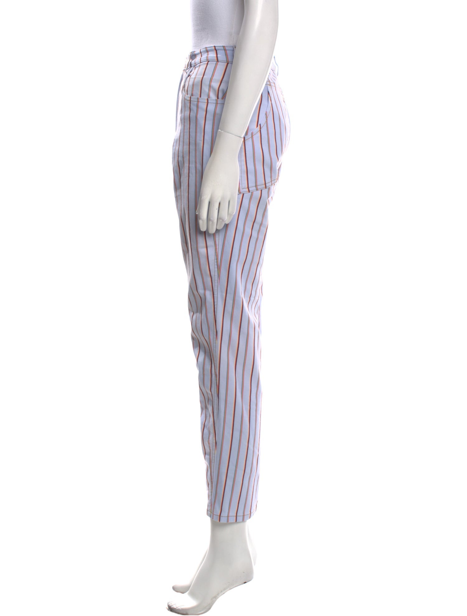 Eckhaus Latta High-Rise Straight Leg Jeans