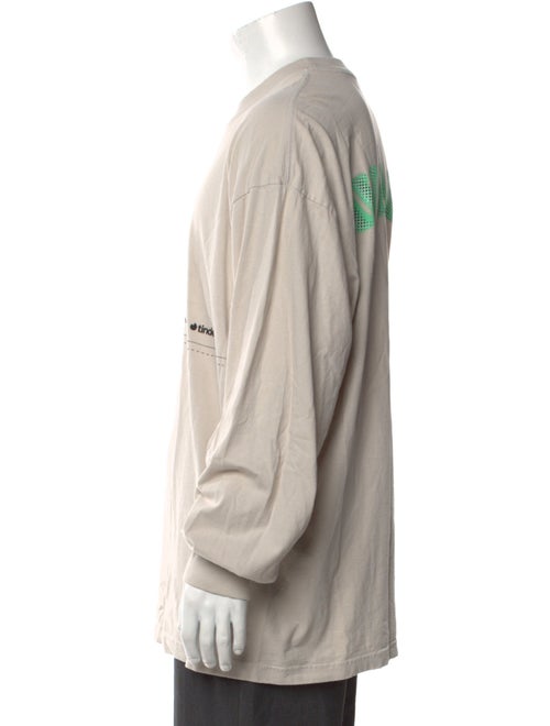 Eckhaus Latta Graphic Print Crew Neck T-Shirt