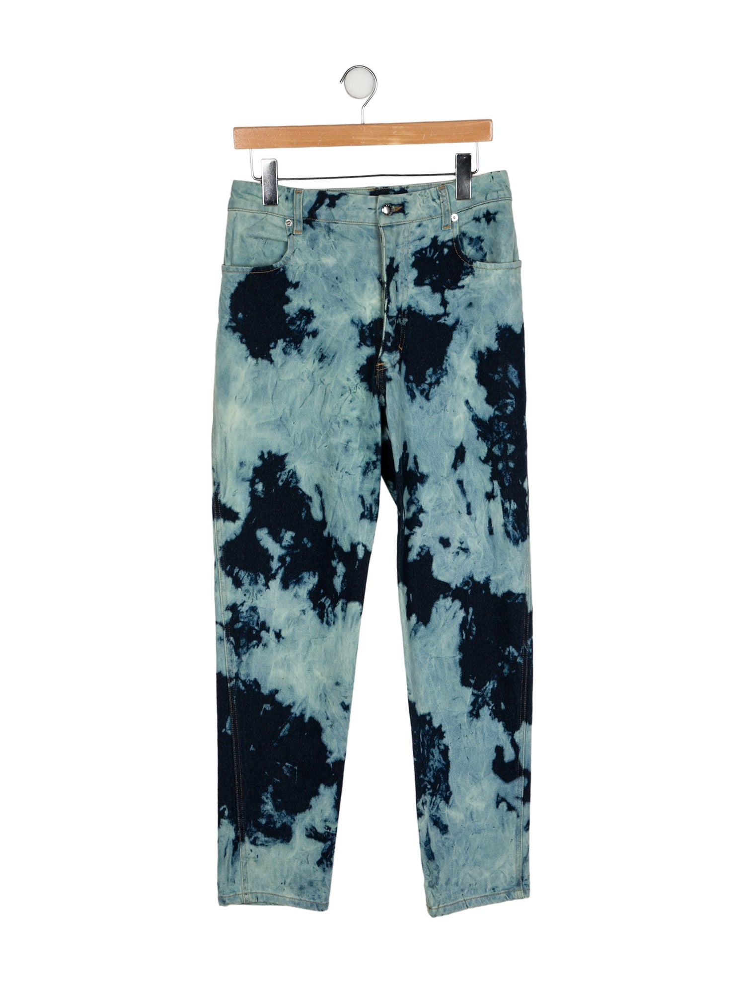 Eckhaus Latta High-Rise Straight Leg Jeans