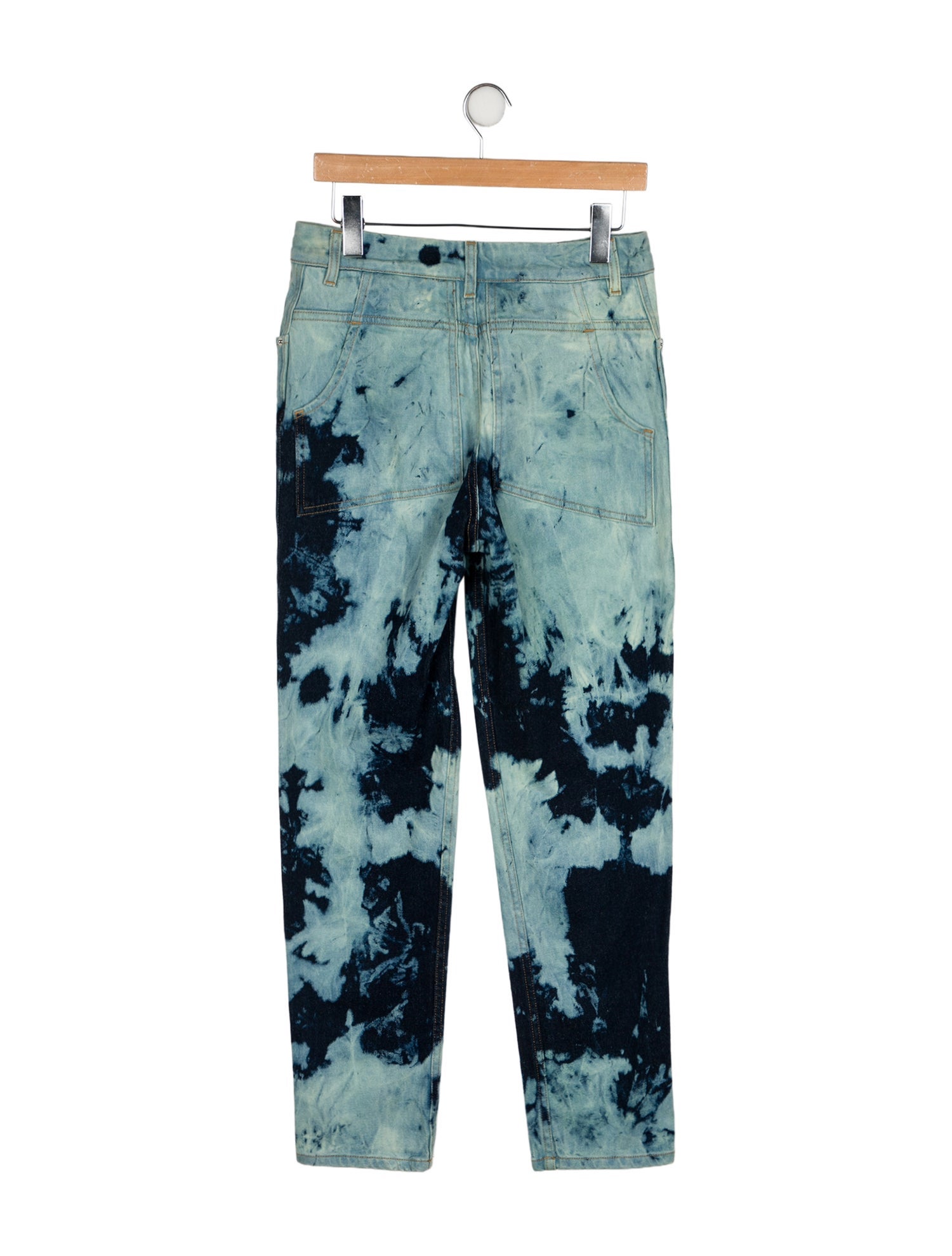 Eckhaus Latta High-Rise Straight Leg Jeans