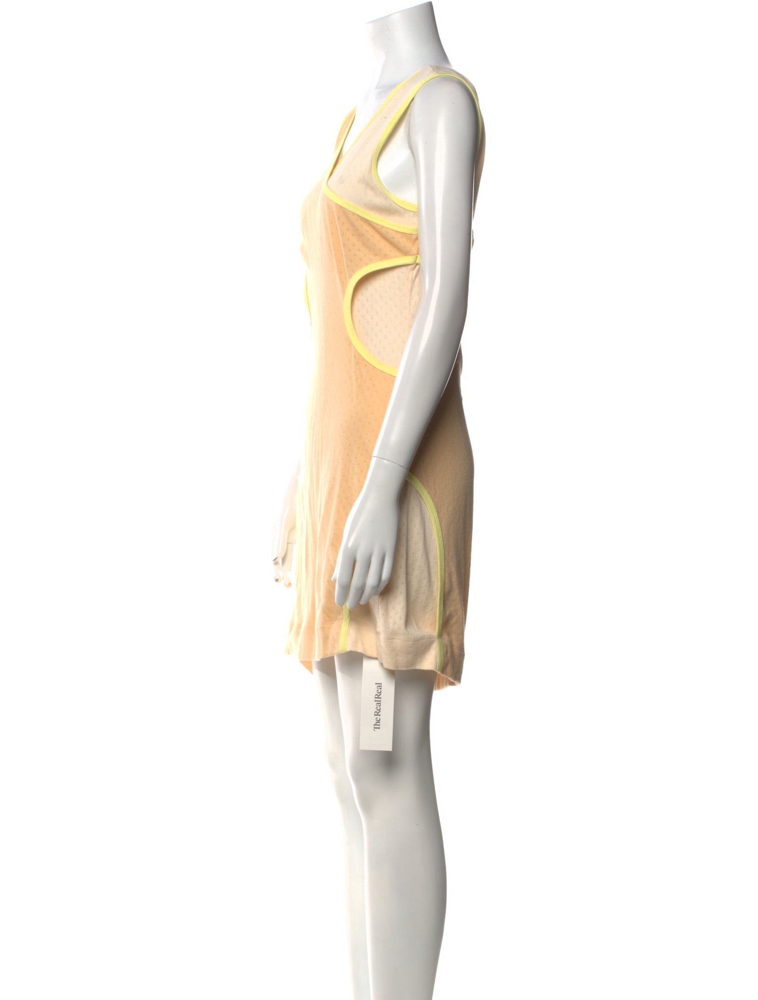 Eckhaus Latta V-Neck Mini Dress