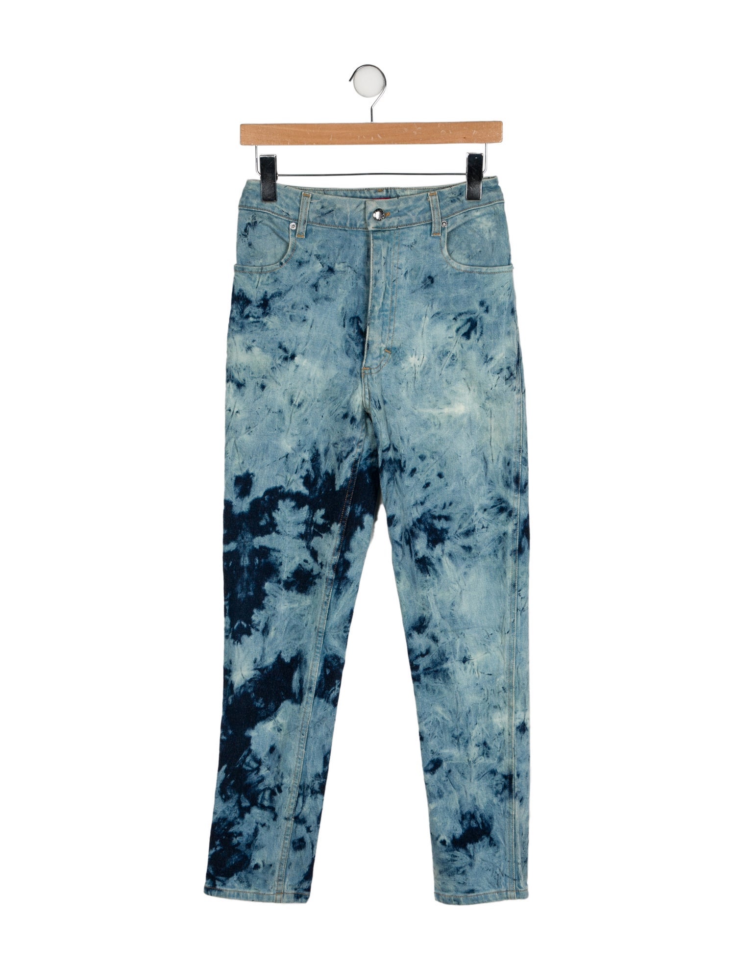 Eckhaus Latta High-Rise Straight Leg Jeans