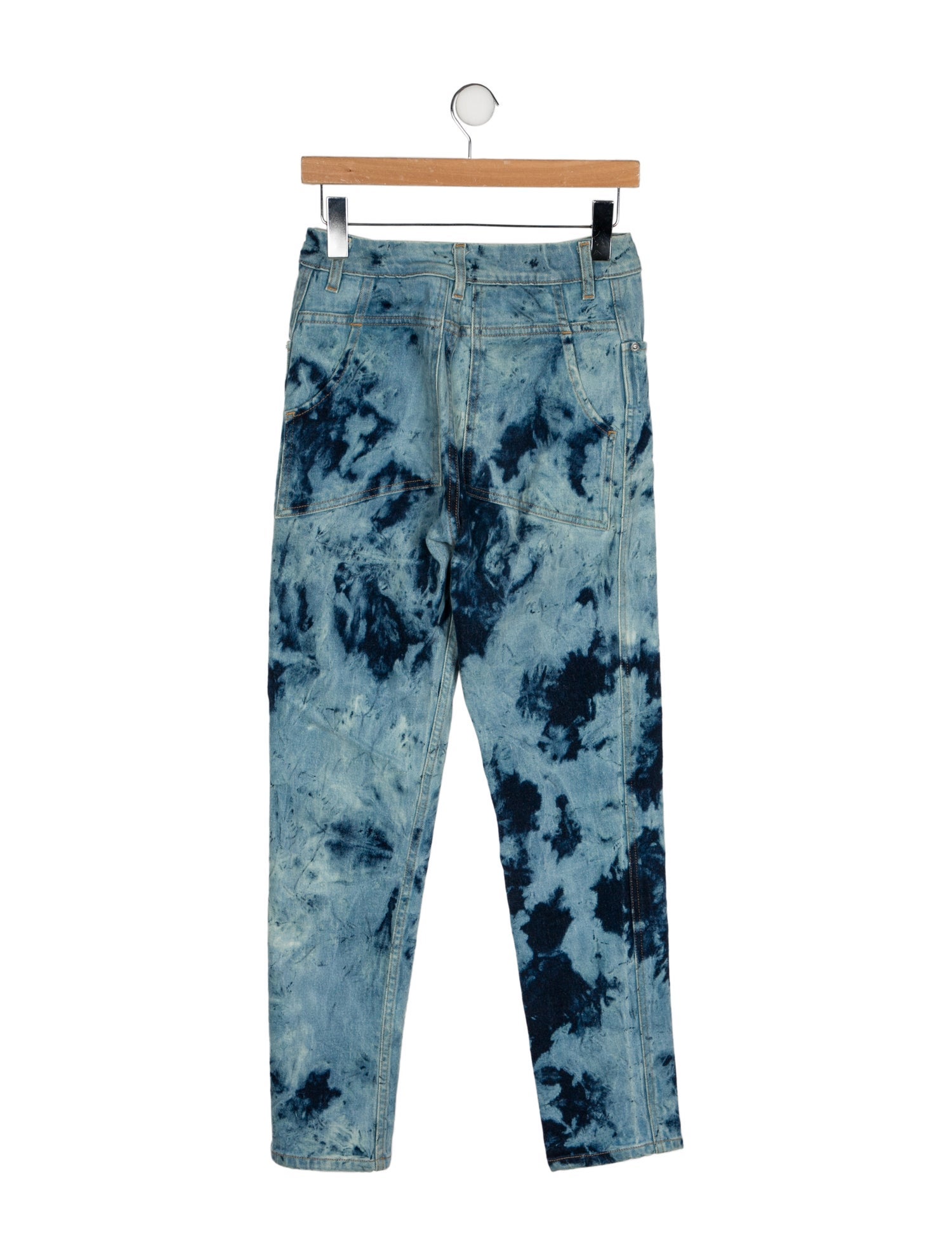 Eckhaus Latta High-Rise Straight Leg Jeans