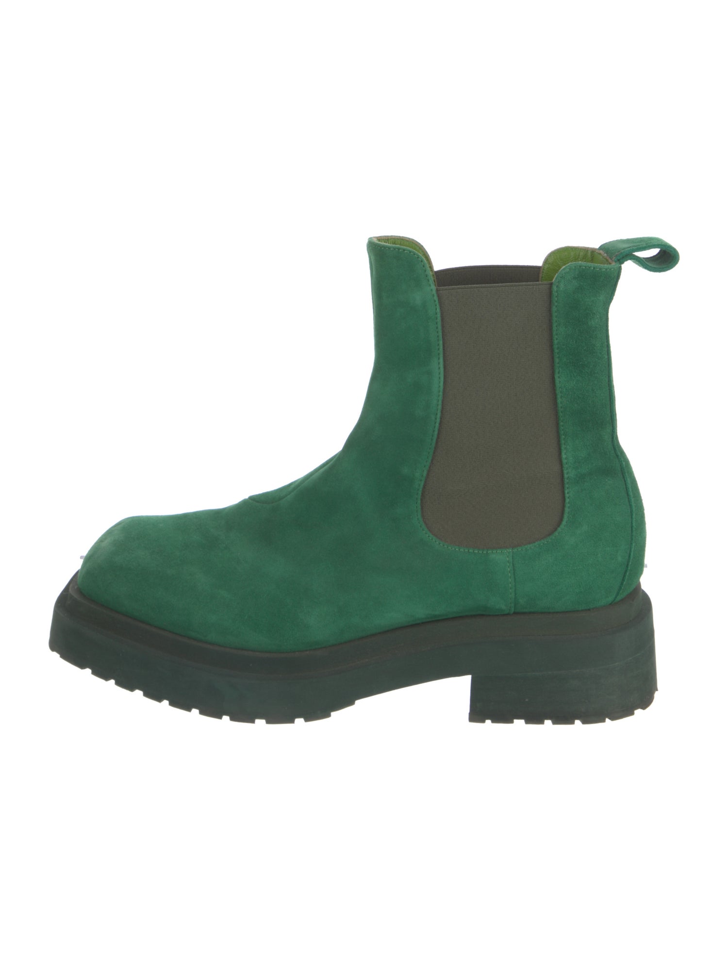 Eckhaus Latta Suede Chelsea Boots