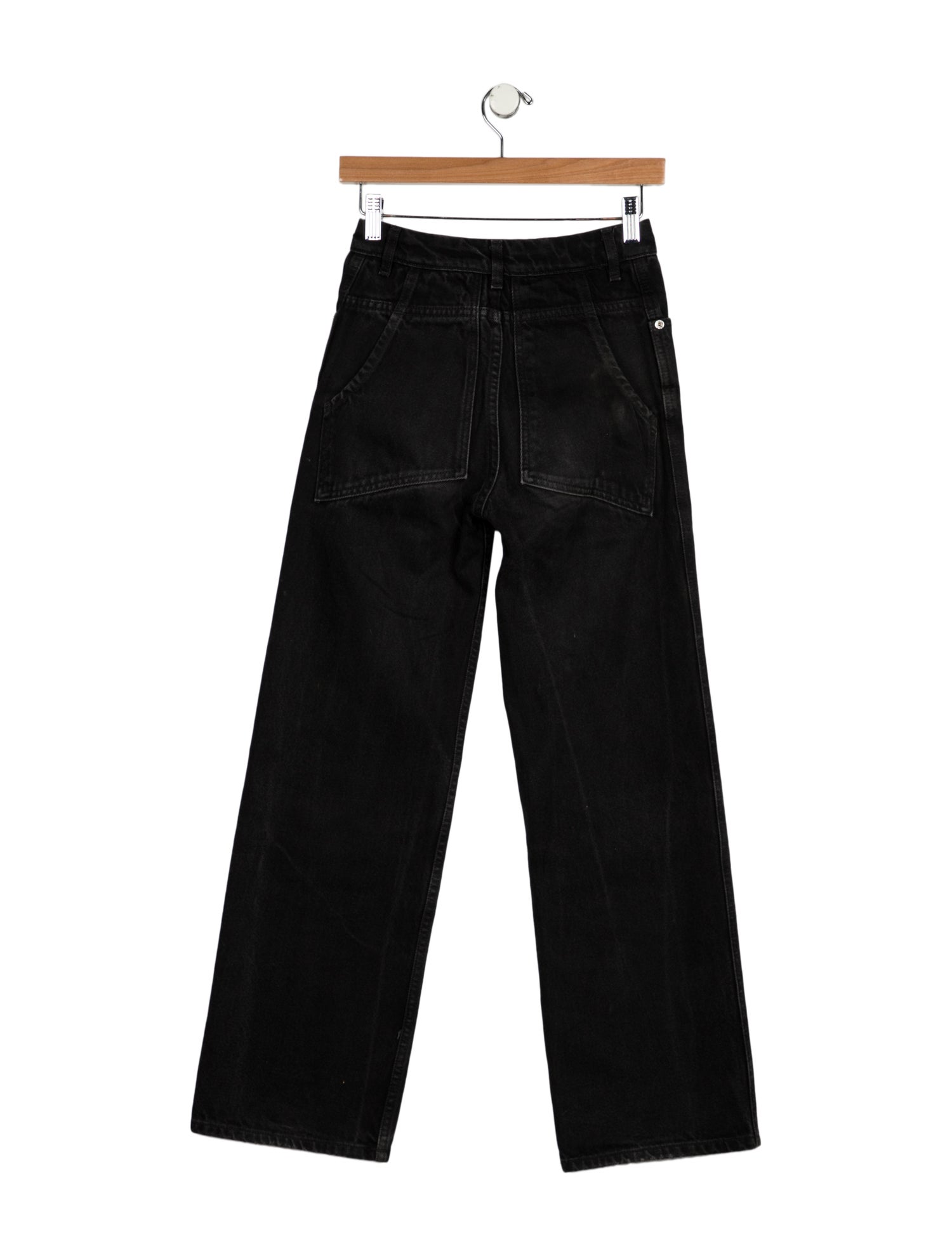 Eckhaus Latta High-Rise Straight Leg Jeans