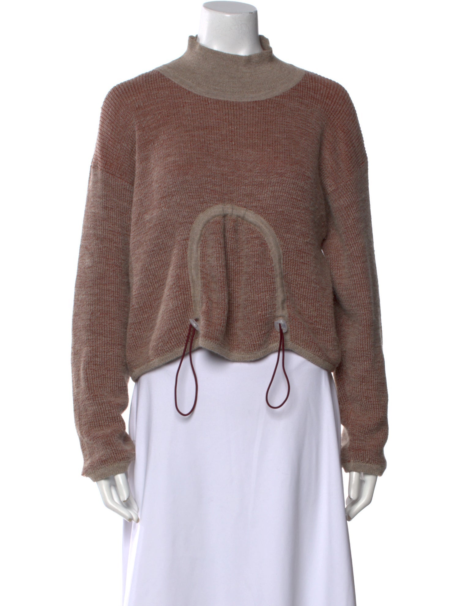 Eckhaus Latta Mock Neck Sweater