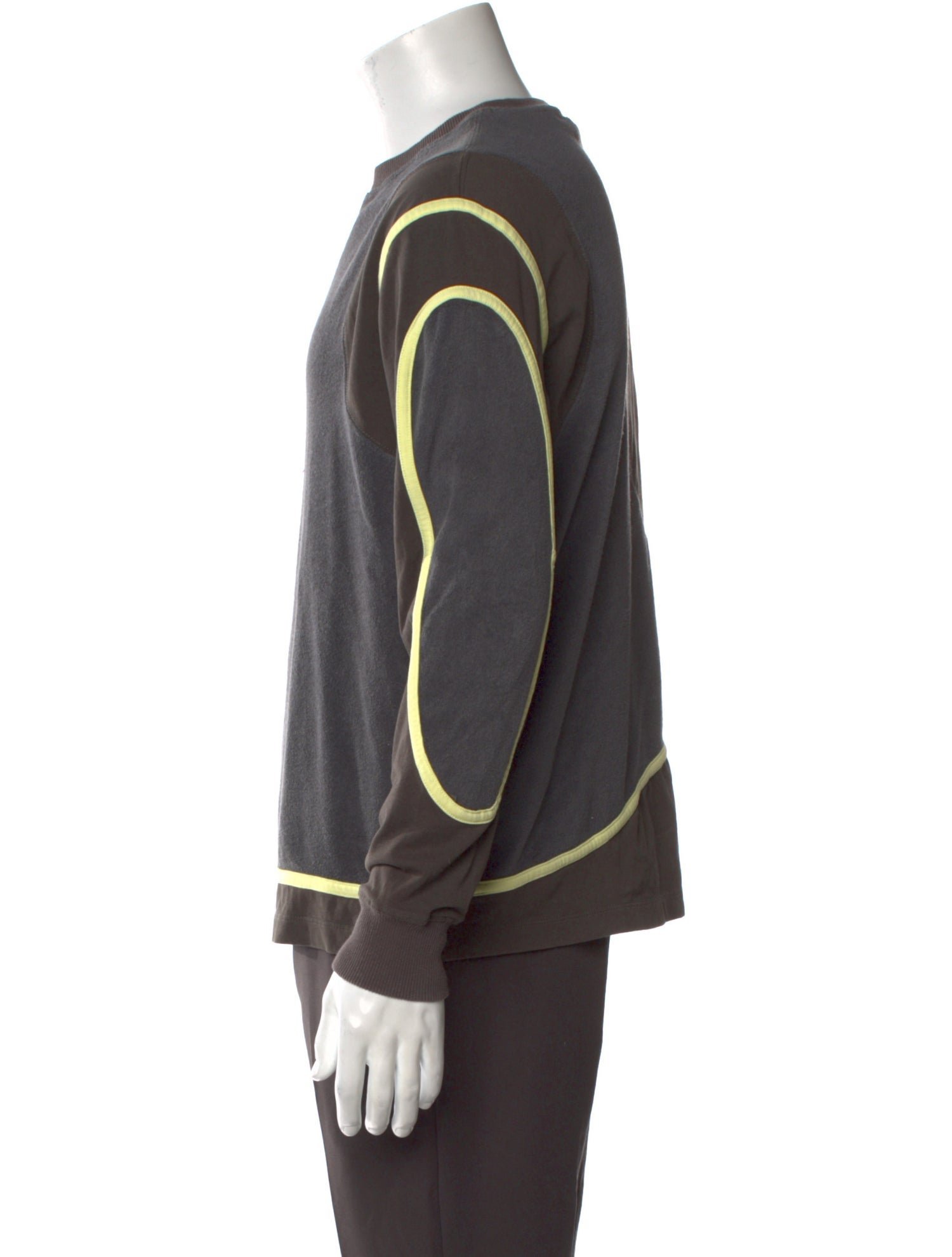 Eckhaus Latta Striped Crew Neck T-Shirt