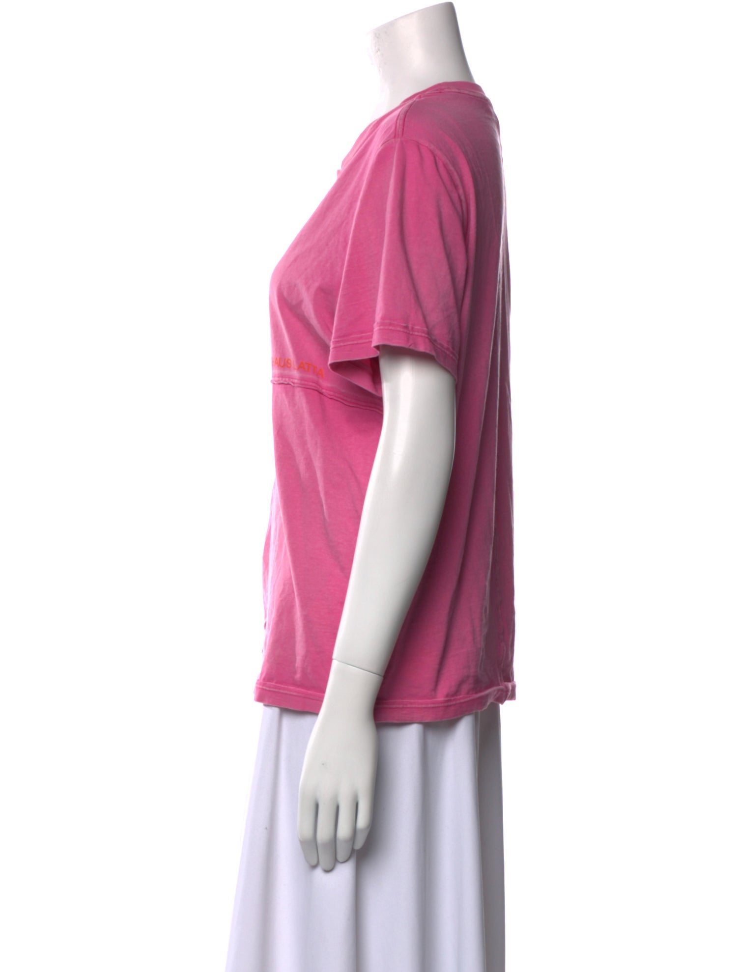 Eckhaus Latta Crew Neck Short Sleeve T-Shirt