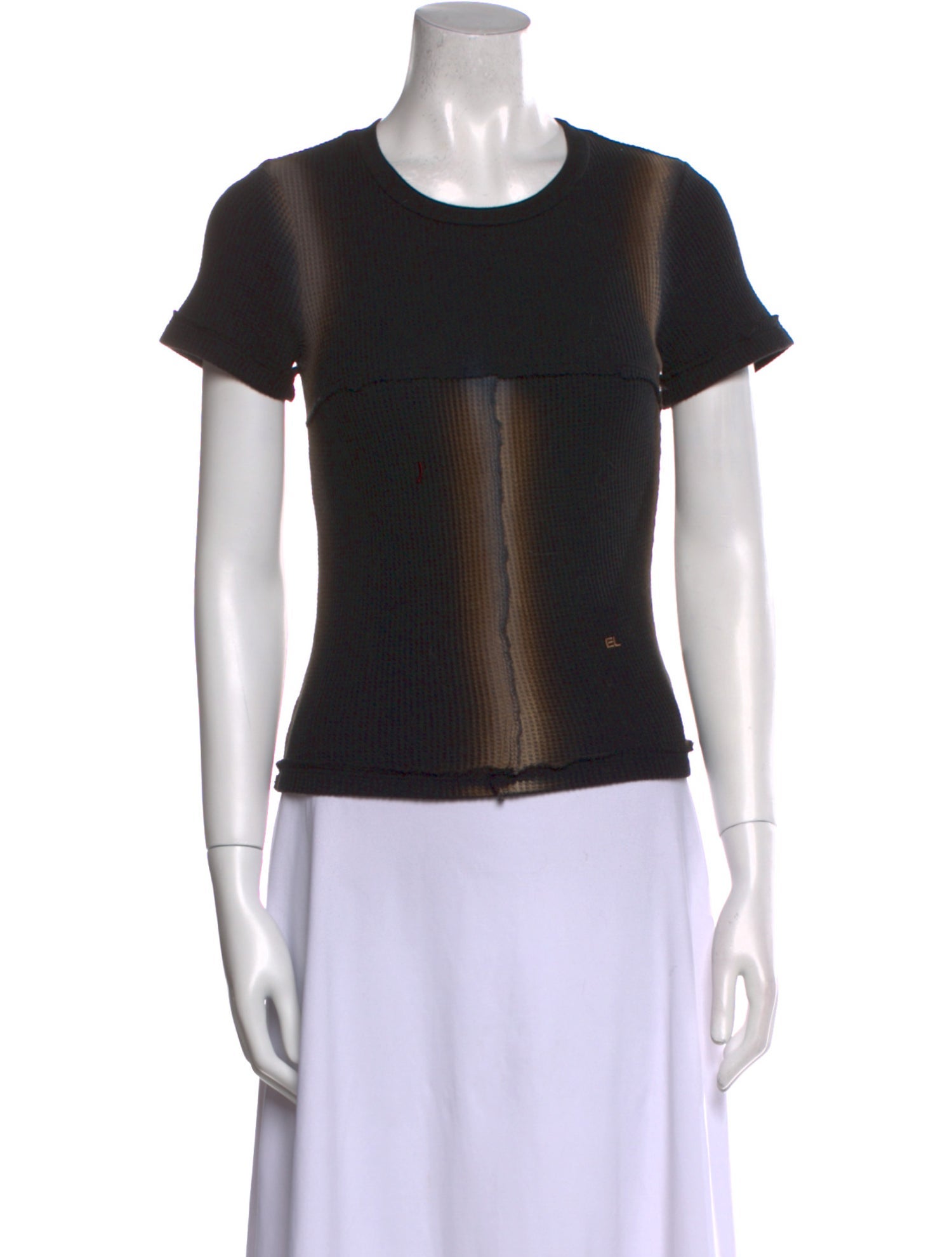 Eckhaus Latta Crew Neck Short Sleeve T-Shirt