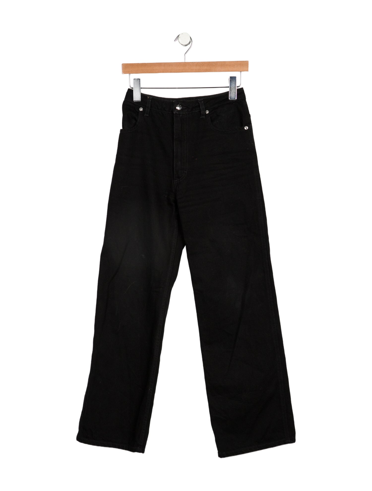 Eckhaus Latta High-Rise Wide Leg Jeans