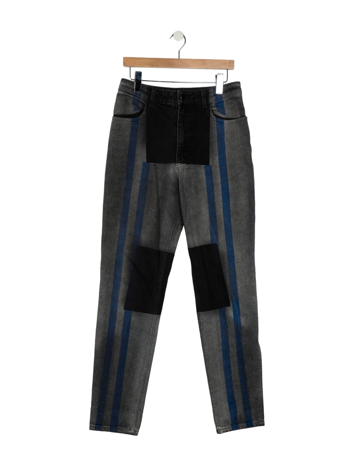 Eckhaus Latta High-Rise Straight Leg Jeans
