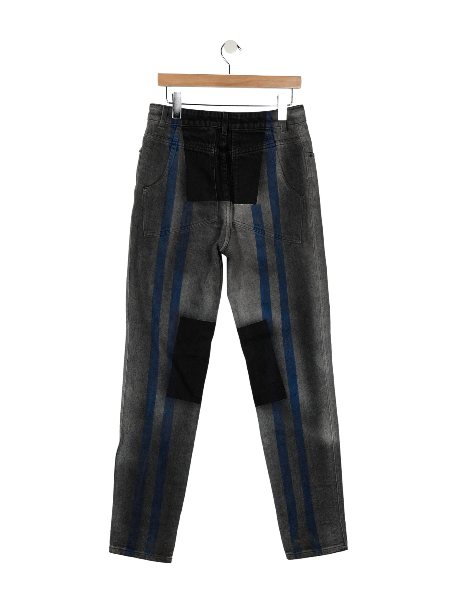 Eckhaus Latta High-Rise Straight Leg Jeans