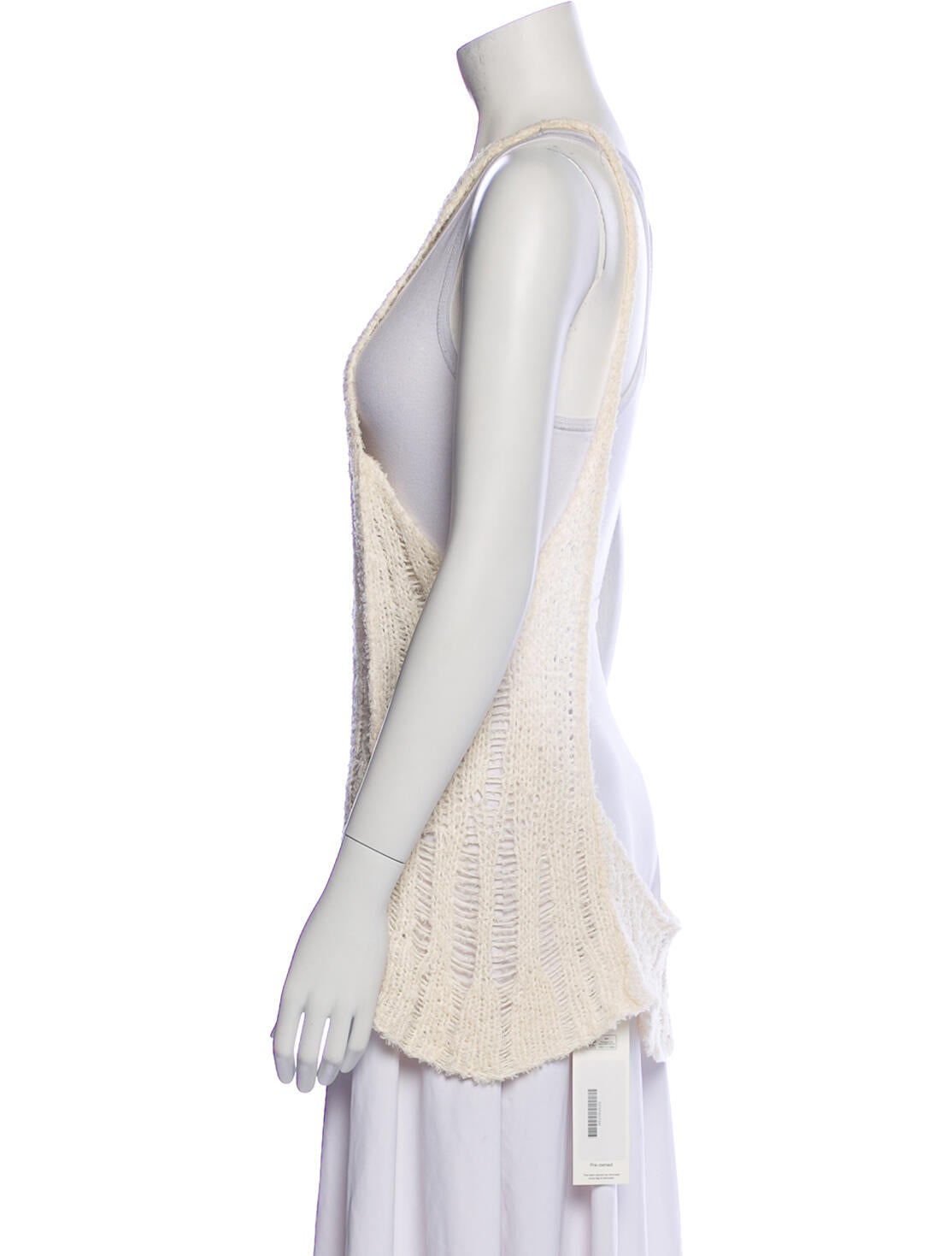 Eckhaus Latta Scoop Neck Sleeveless Top