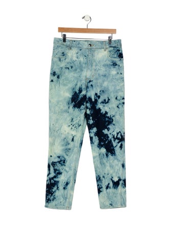 Eckhaus Latta High-Rise Straight Leg Jeans