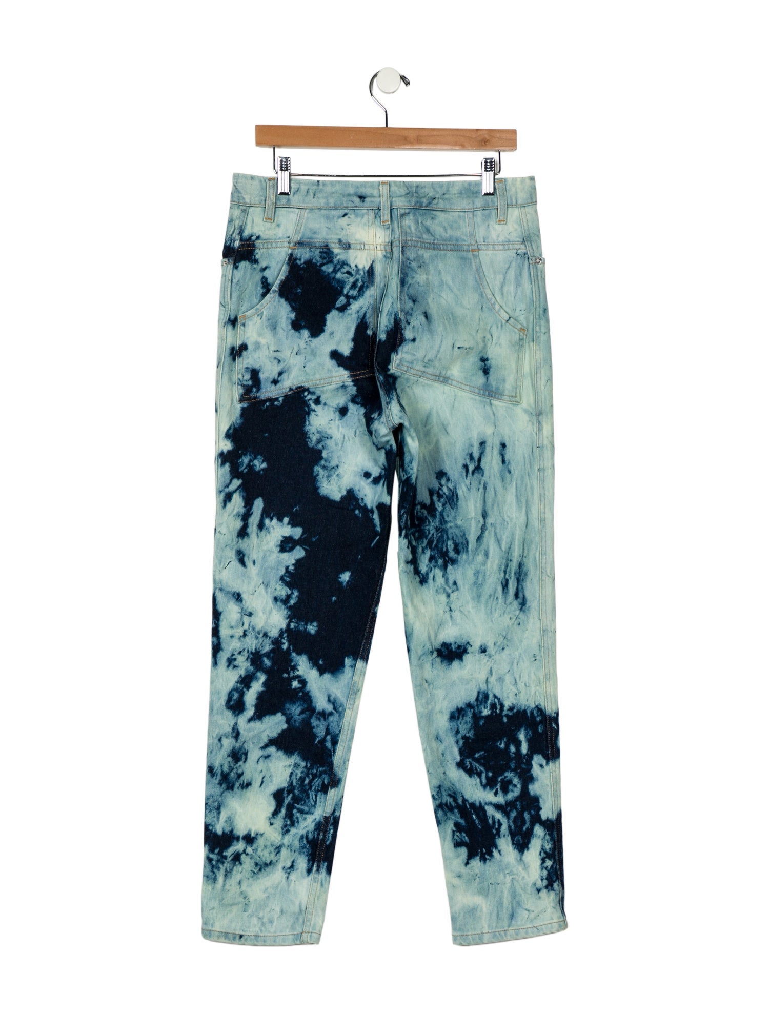 Eckhaus Latta High-Rise Straight Leg Jeans