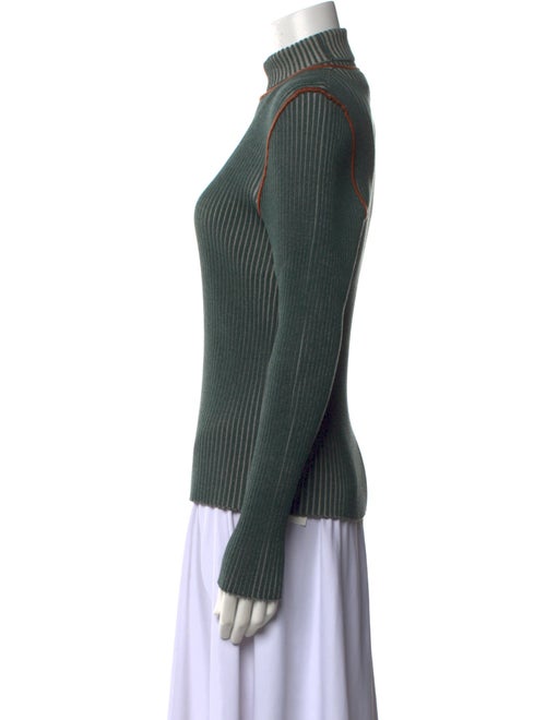 Eckhaus Latta Striped Turtleneck Sweater