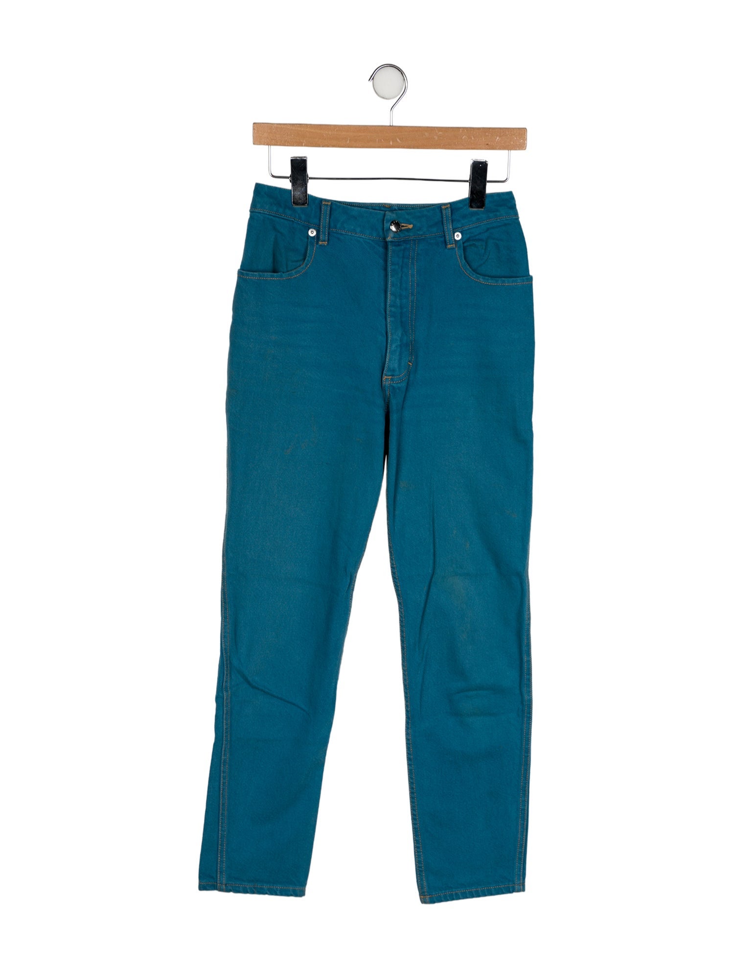 Eckhaus Latta High-Rise Skinny Leg Jeans
