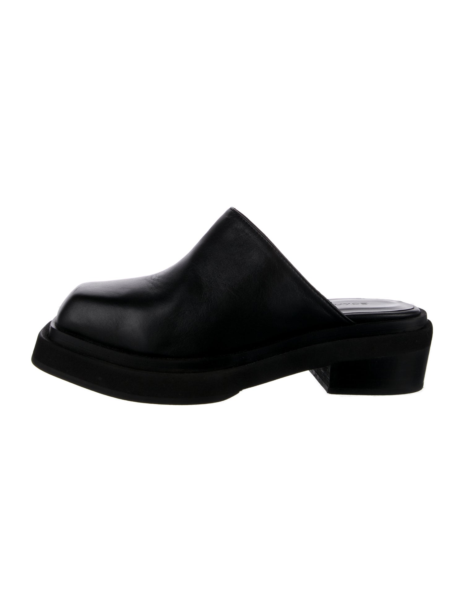 Eckhaus Latta Leather Mules