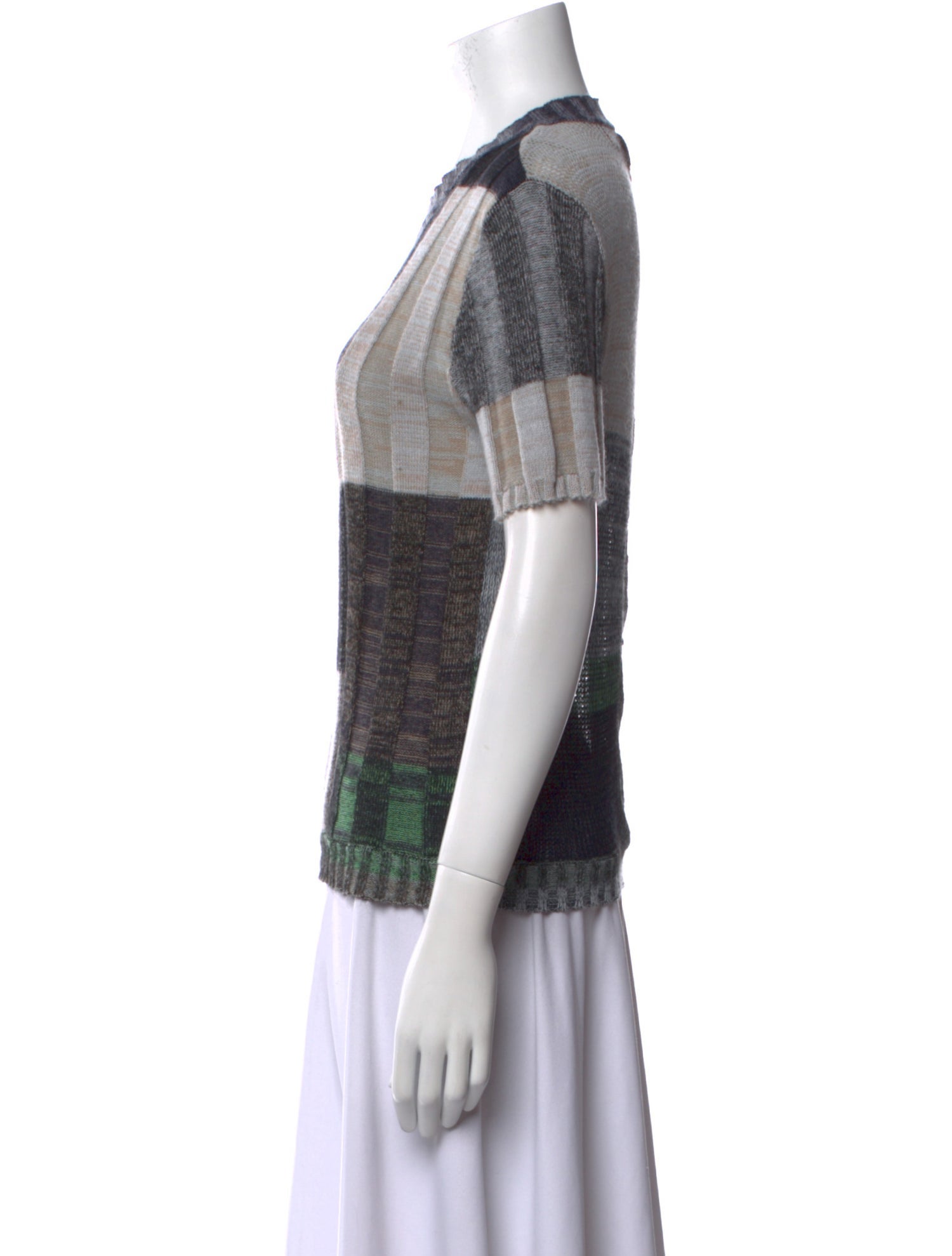 Eckhaus Latta Printed Crew Neck Top