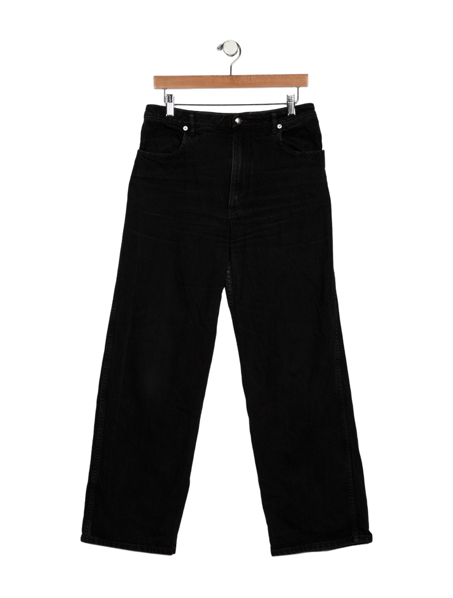 Eckhaus Latta High-Rise Wide Leg Jeans