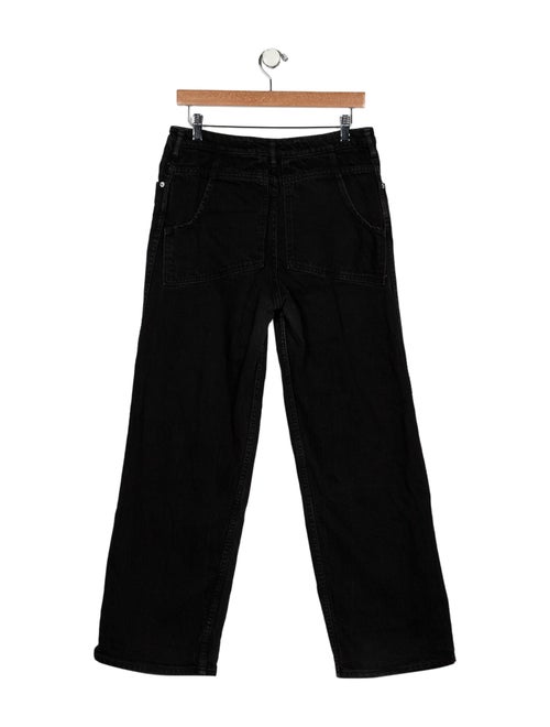 Eckhaus Latta High-Rise Wide Leg Jeans