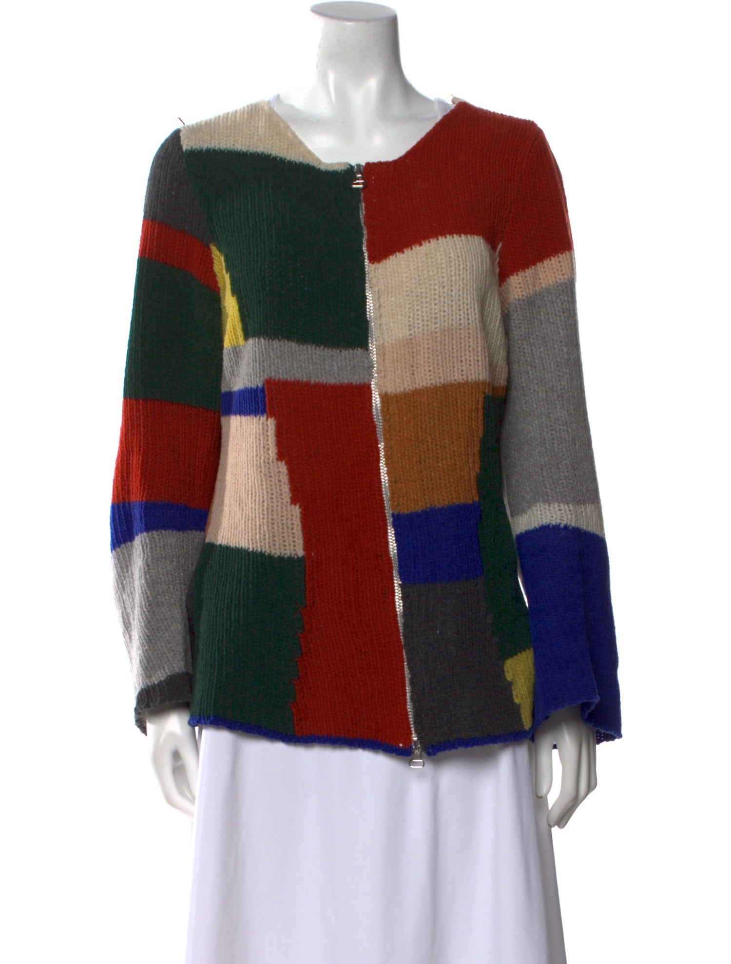 Eckhaus Latta Wool Striped Sweater