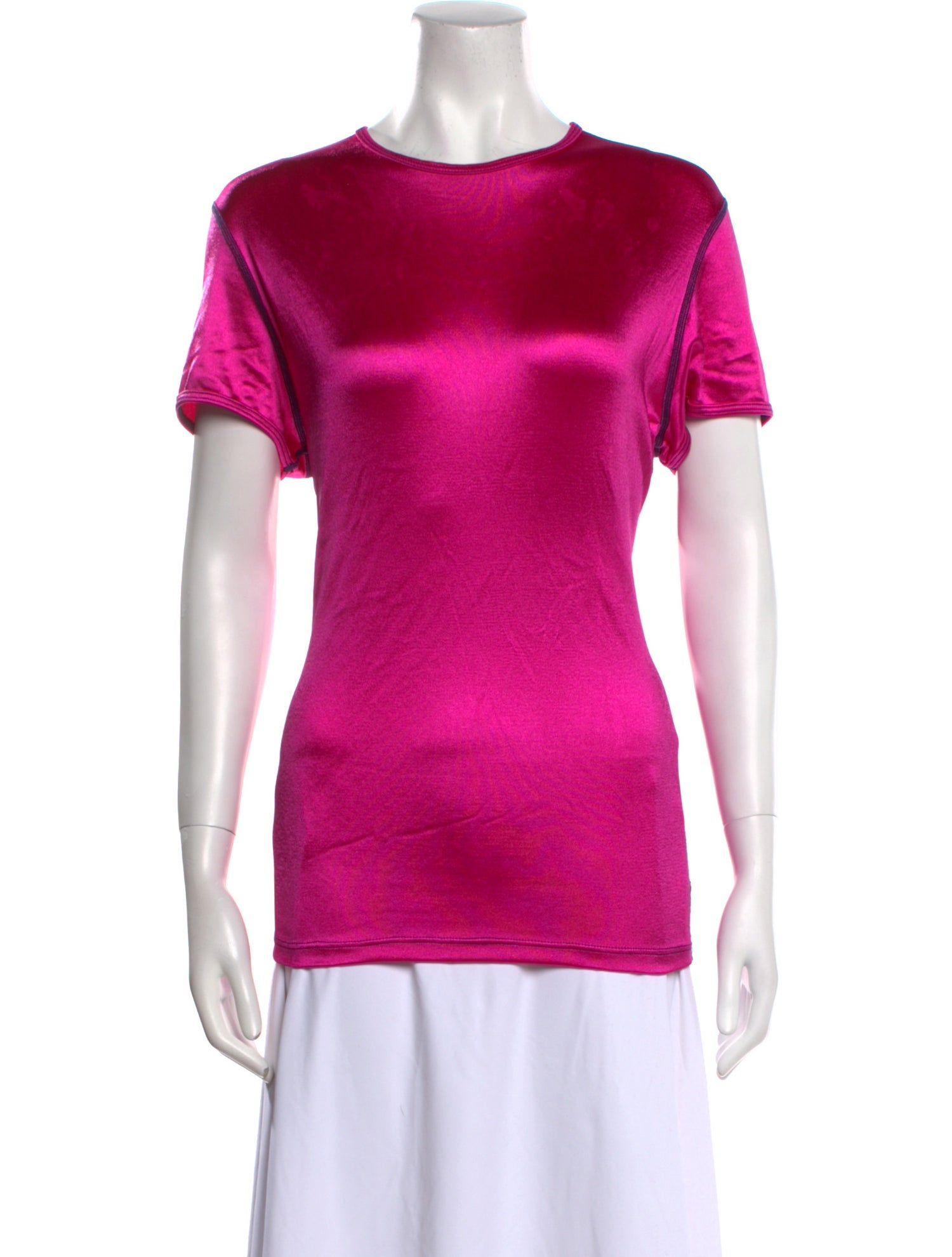 Eckhaus Latta Crew Neck Short Sleeve T-Shirt