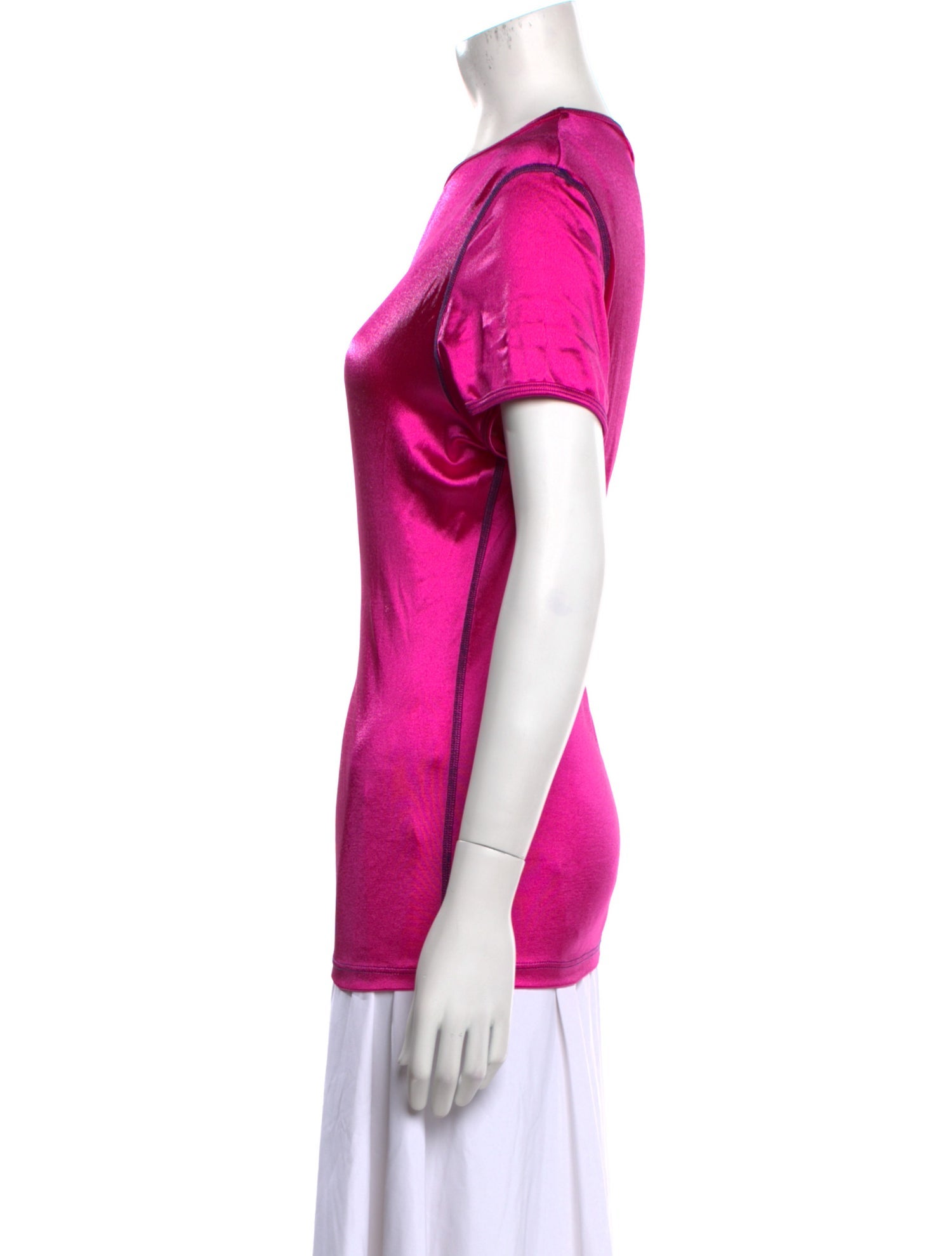 Eckhaus Latta Crew Neck Short Sleeve T-Shirt