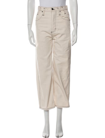 Eckhaus Latta High-Rise Straight Leg Jeans