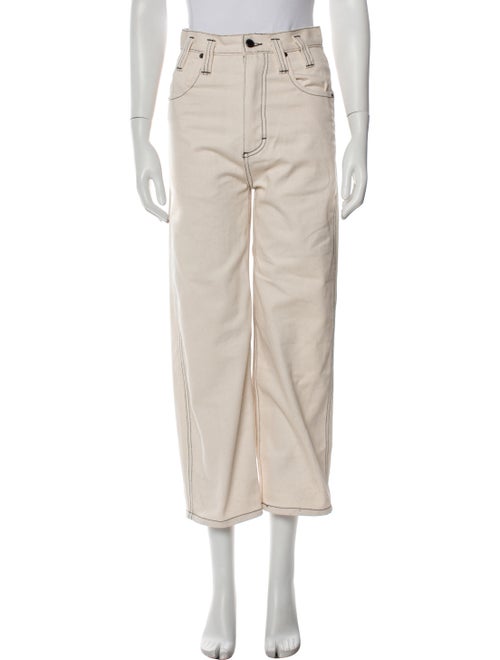 Eckhaus Latta High-Rise Straight Leg Jeans