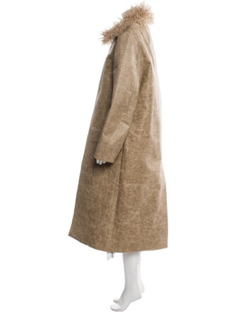 Eckhaus Latta Faux Fur Coat
