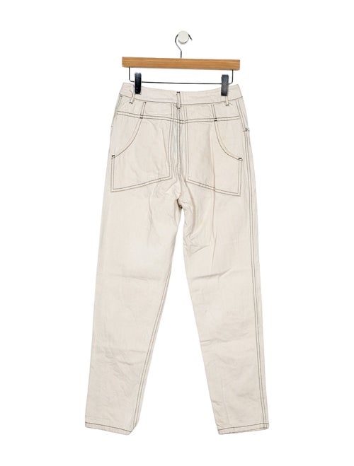 Eckhaus Latta High-Rise Straight Leg Jeans