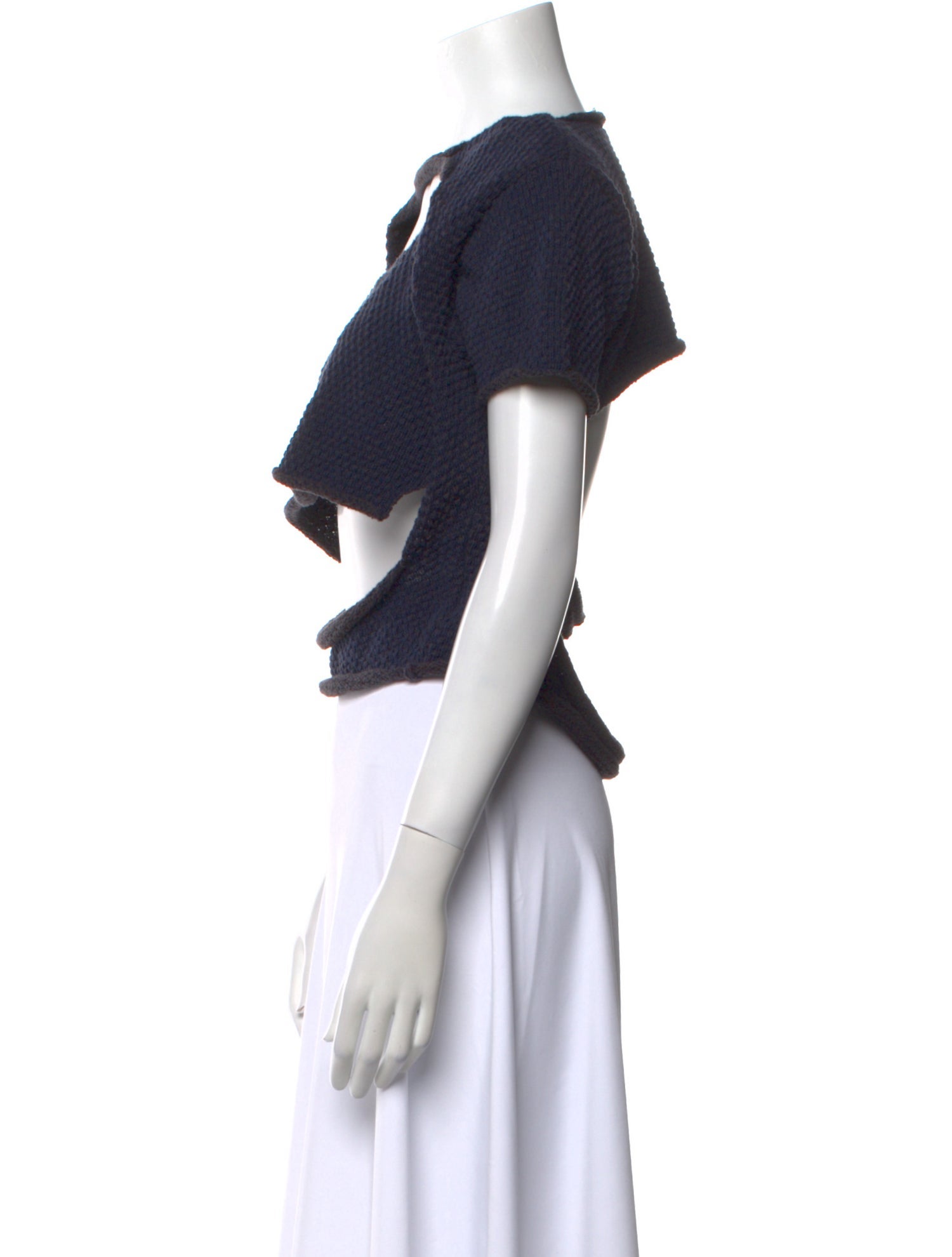 Eckhaus Latta Bateau Neckline Sweater