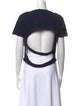 Eckhaus Latta Bateau Neckline Sweater