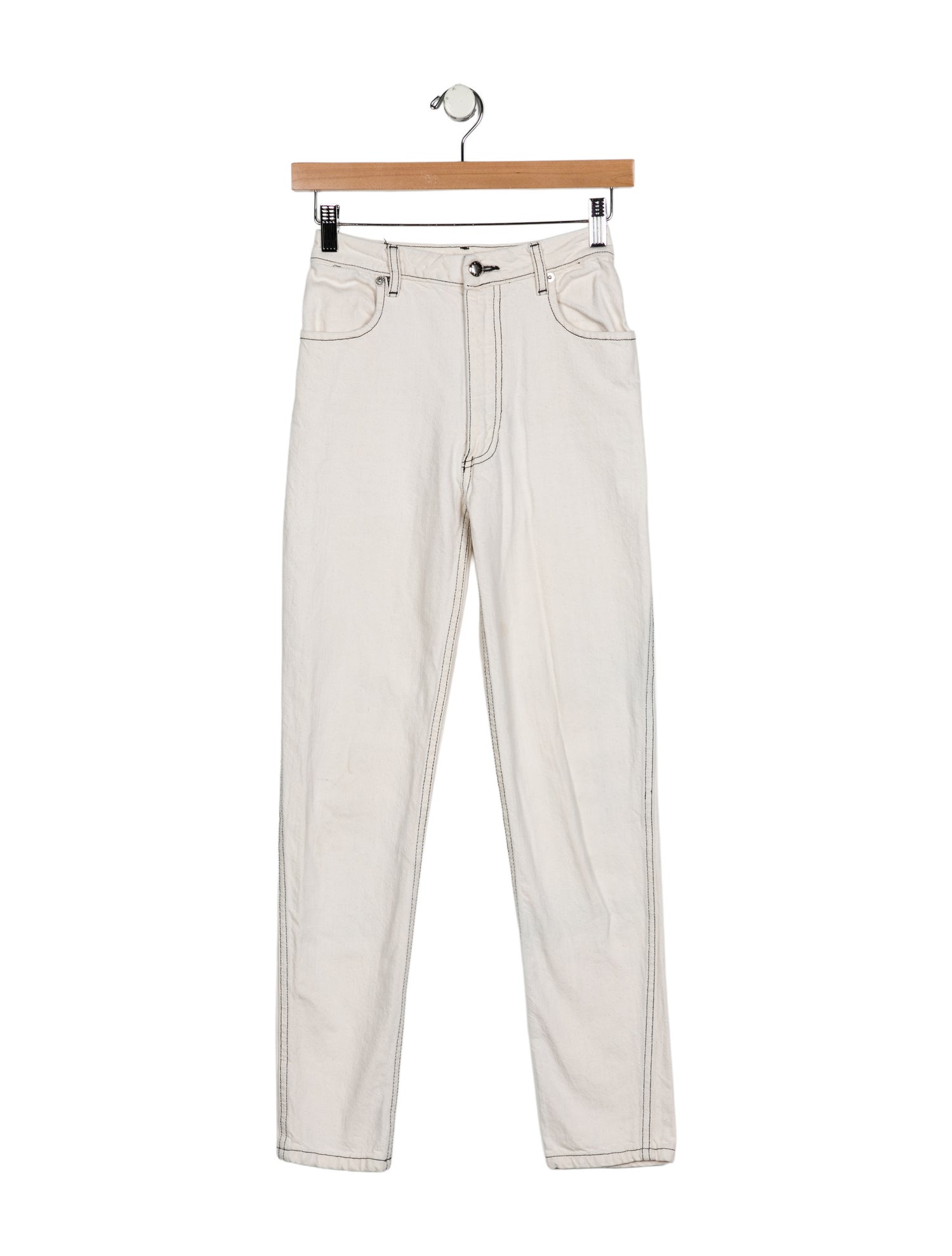Eckhaus Latta High-Rise Straight Leg Jeans