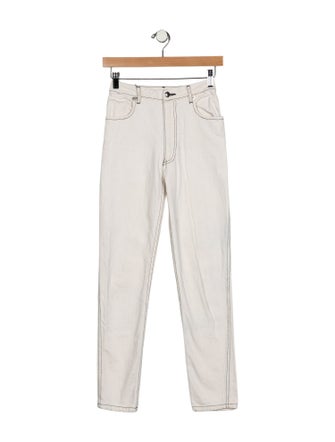 Eckhaus Latta High-Rise Straight Leg Jeans