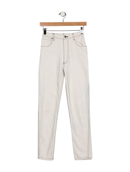 Eckhaus Latta High-Rise Straight Leg Jeans