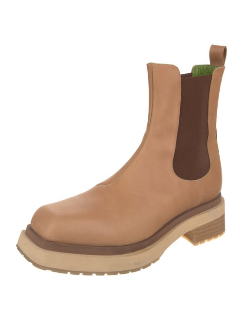 Eckhaus Latta Leather Chelsea Boots