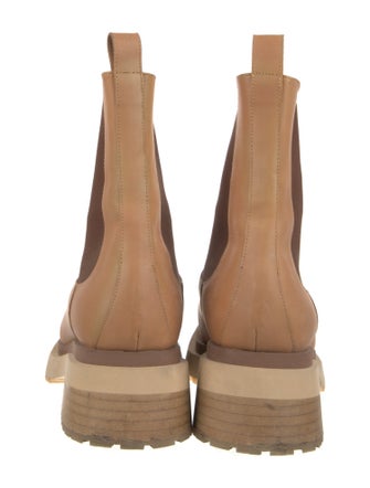 Eckhaus Latta Leather Chelsea Boots