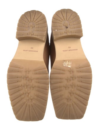 Eckhaus Latta Leather Chelsea Boots