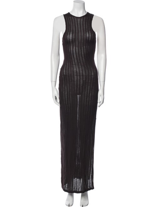 Eckhaus Latta Striped Long Dress