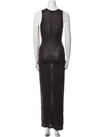 Eckhaus Latta Striped Long Dress