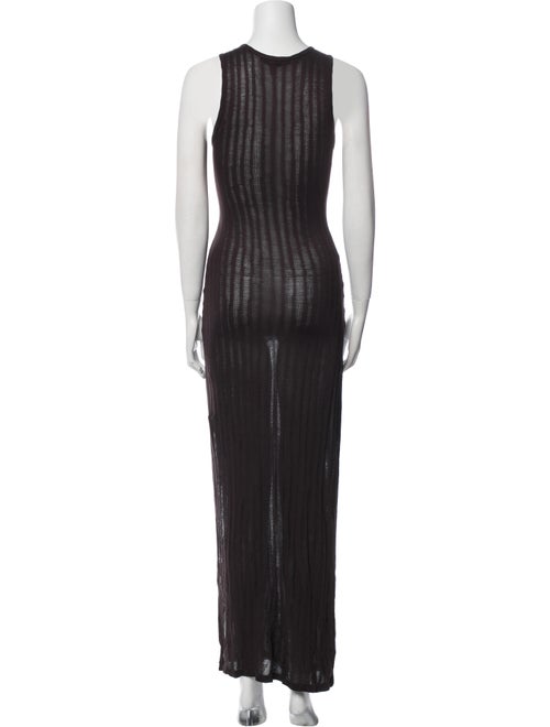 Eckhaus Latta Striped Long Dress