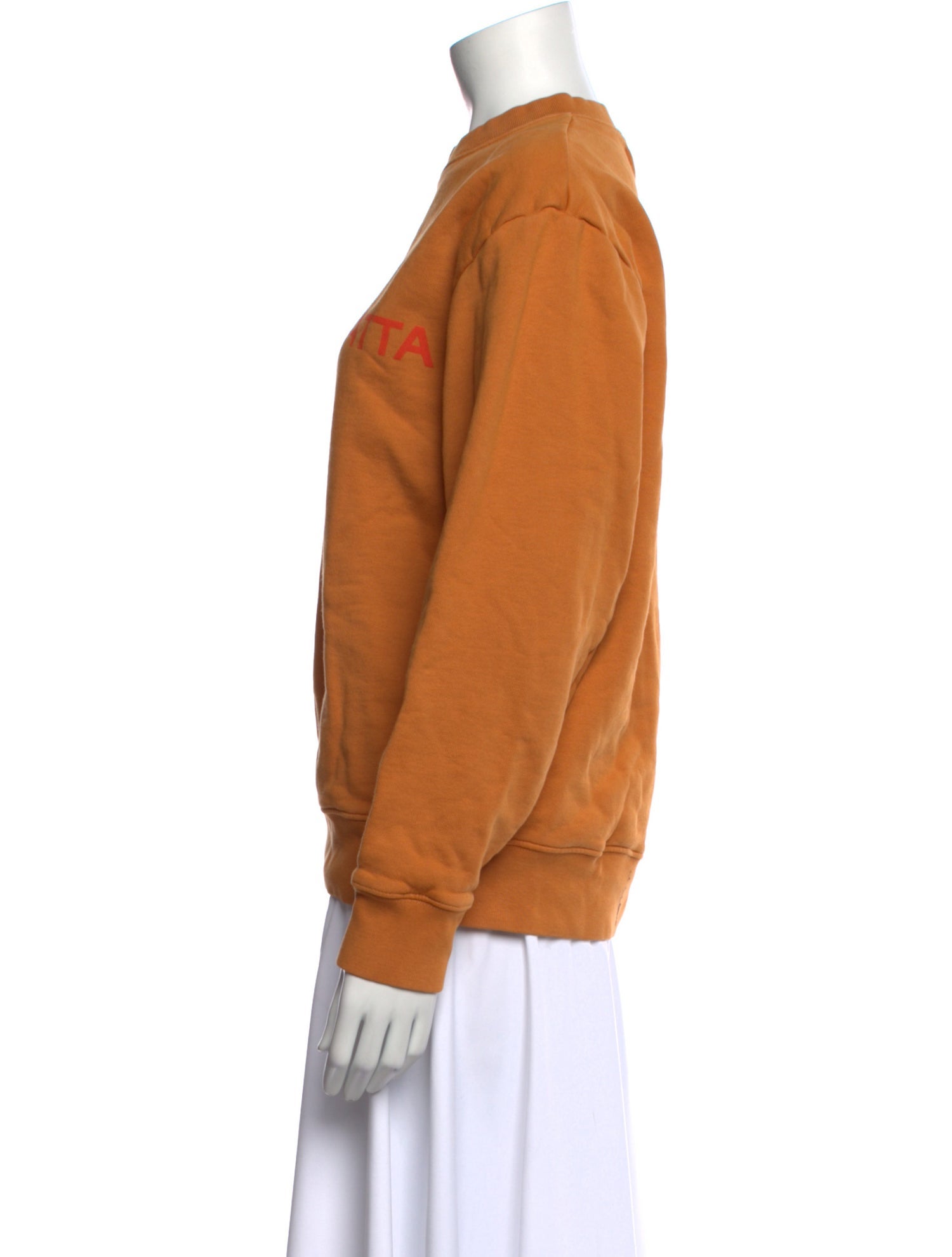 Eckhaus Latta Graphic Print Crew Neck Sweater